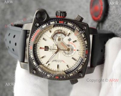 Copy Tag Heuer Grand Carrera Calibre 36 White Face Watch